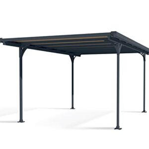 Palram Verona 5000 Carport and Patio Cover - 16' x 10