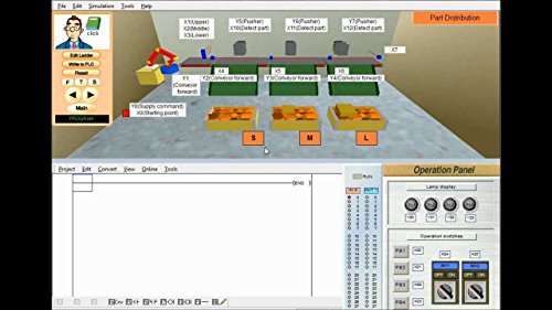 PLC GX DEV Programming Software Ladder Logic, Bonus Controller Training Course USB