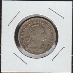 1928 pt liberty head right escudo choice extremely fine