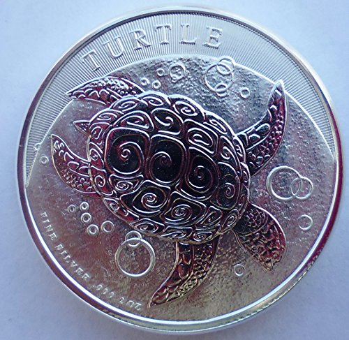 2016 No Mint Mark New Zealand Silver $5 Niue Hawksbill Turtle Coin (BU) $5 Seller Brilliant Uncirculated