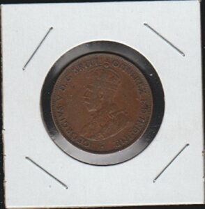 1932 au crowned bust left halfpenny choice about uncirculated