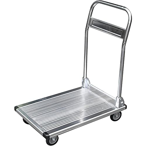 Global Industrial Folding Platform Truck, Aluminum, 29 x 19, 400 lb. Capacity