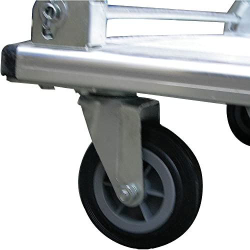 Global Industrial Folding Platform Truck, Aluminum, 29 x 19, 400 lb. Capacity