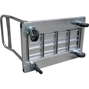 Global Industrial Folding Platform Truck, Aluminum, 29 x 19, 400 lb. Capacity