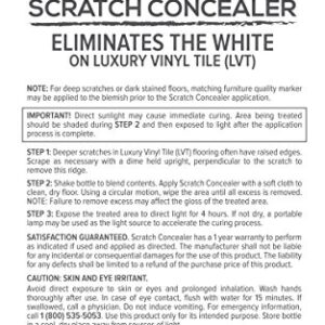 WearMax® Scratch Concealer for Luxury Vinyl Tile (LVT) Flooring - Scratch Repair Touch-up & Remover