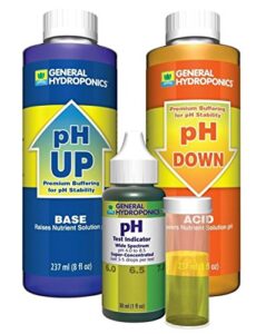 1-set paradisiac popular gh ph control acid alkaline water test kit accurate general up and down volume 8 oz with 1 oz indicator
