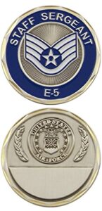 u.s. air force / staff sergeant e-5 - challenge coin 2998