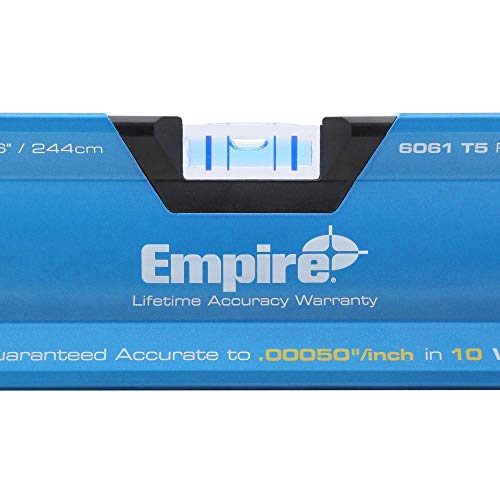 EMPIRE LEVEL, E75.96, 96" TRUE BLUE BOX LEVEL