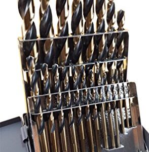 Drill Hog 21 Pc Drill Bit Set Index Hi-Molybdenum M7