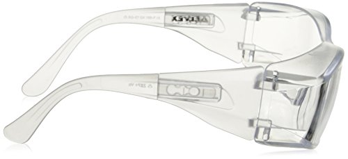 Elvex Delta Plus SG-57C Over Specs III Clear Safety Glasses, 1 Count (Pack of 1)