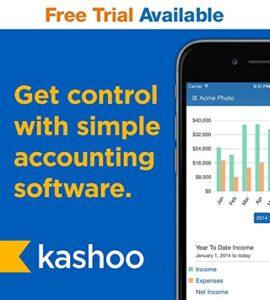 kashoo cloud accounting software [1 year subscription]