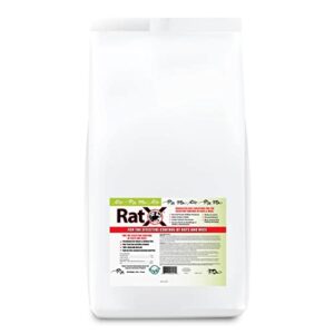 ecoclear products 620103, ratx all-natural non-toxic humane for rat and mouse, 25 lb. bag