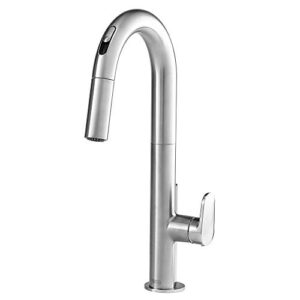 american standard 4931380.075 beale single-handle pull down kitchen faucet with selectronic hands-free technology in stainless steel