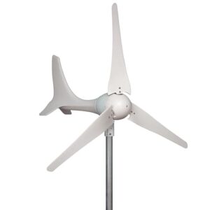 automaxx windmill 600w (12v/24v) (50a/25a) wind turbine generator kit wind power mppt charge controller included (amp, volt & watt display) + automatic and manual braking system. diy installation