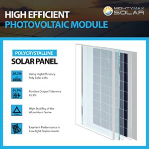 100 Watts 100W Solar Panel 12V - 18V Poly Off Grid Battery Charger for RV