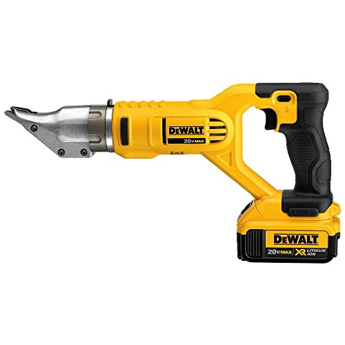 DEWALT 20V MAX Metal Shear Kit, Swivel Head, 18GA (DCS491M2)