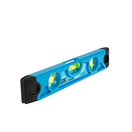 OX TOOLS Trade 10-Inch Torpedo Level - Magnetic & Three Vials