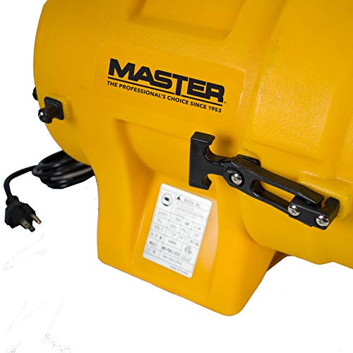 Master MB-P0813-DC25 Blower, 8", 1/3 hp, 115V, with Attachable Duct Canister and 25' Duct