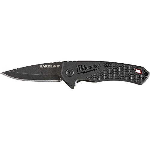 Milwaukee Electric Tool 48-22-1997 2.5" Hardline Smooth Blade Pocket Knife, Plastic, 1" x 9.25" x 3.9"