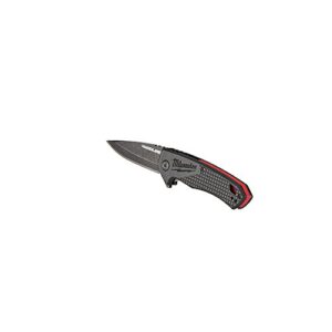 Milwaukee Electric Tool 48-22-1997 2.5" Hardline Smooth Blade Pocket Knife, Plastic, 1" x 9.25" x 3.9"