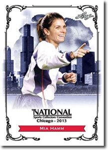 5-count lot 2013 leaf mia hamm national exclusive nscc promos