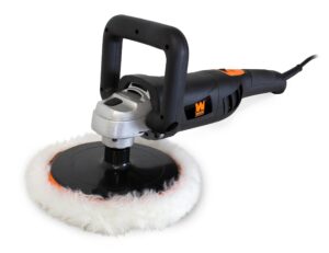 wen 948 10 amp variable speed polisher with digital readout, 7"