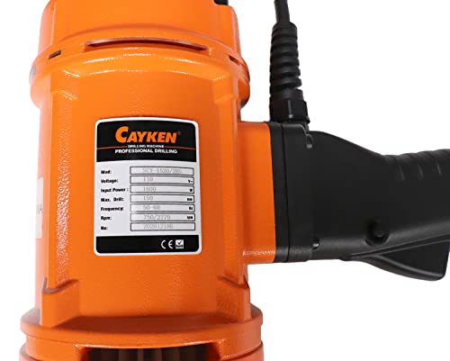 Cayken SCY-1520-2BS 6in. Wet Dry Handheld Diamond Core Drill Rig