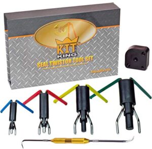 kit king - rod seal install tool set - 5 piece hydraulic u-cup twistor installation tool set