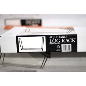 HomComfort HCLRA Adjustable Log Rack with Steel Uprights