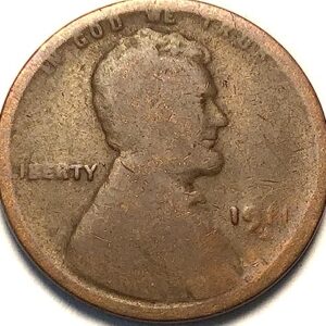 1911 D Lincoln Wheat Cent Penny Seller About Good