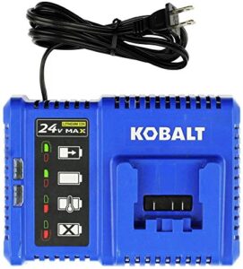 kobalt 24-volt max power tool battery charger