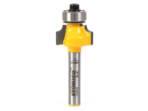 yonico 13161q 1/8-inch radius round over edge forming router bit 1/4-inch shank
