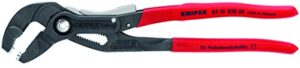 knipex tools - spring hose clamp pliers with lock (8551250afsba)