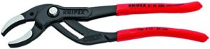 knipex tools - pipe gripping pliers with serrated jaws (8101250)