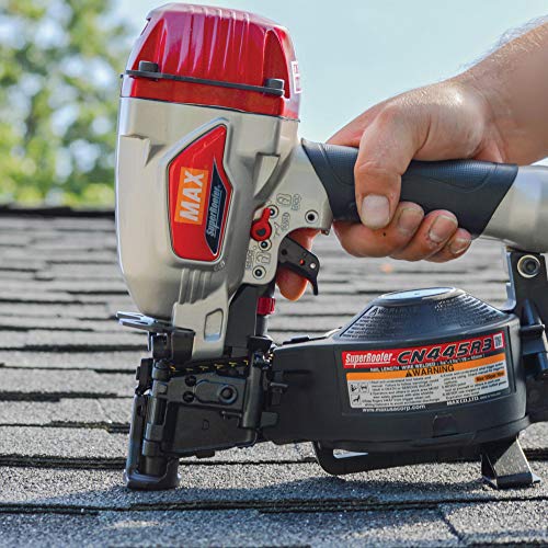 MAX USA CORP SuperRoofer CN445R3 Roofing Coil Nailer up to 1-3/4"