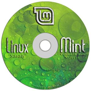 linux mint 18 special edition dvd - includes both 32-bit and 64-bit mate versions
