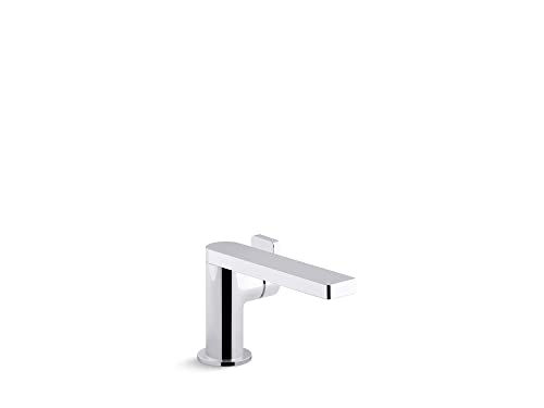 KOHLER Composed K-73167-4-CP Single Handle Single Hole Bathroom Sink Faucet with Metal Drain Assembly in Polished Chrome