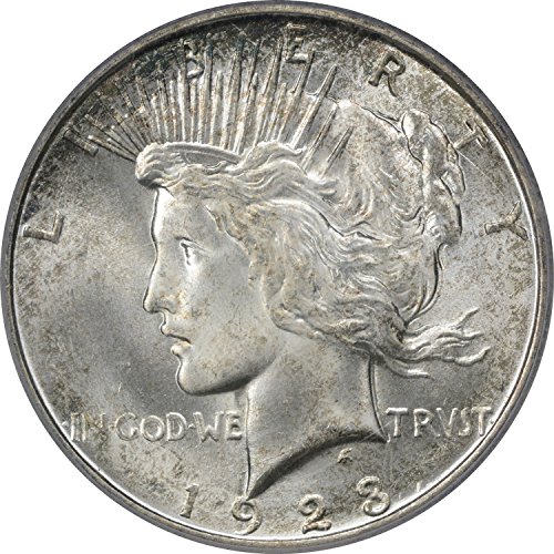 1923 D Peace Dollar PCGS MS65