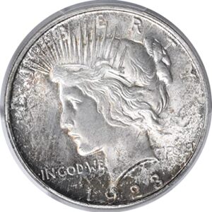 1923 D Peace Dollar PCGS MS65