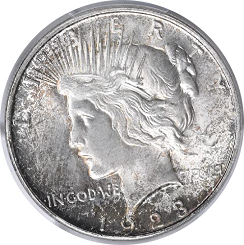 1923 D Peace Dollar PCGS MS65