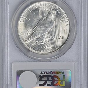 1923 Peace Dollar MS63 PCGS