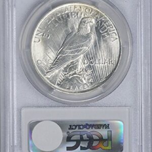 1923-P Peace Dollar, MS64, PCGS