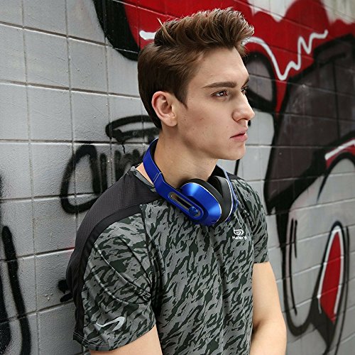 1MORE Wireless Over-Ear Headphones Bluetooth Comfortable Earphones with Bass Control, Durable Headband, Noise Cancellation Mic and in-Line Remote Controls Smartphones/PC/Tablet