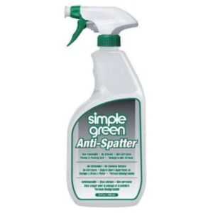 simple green anti-spatters, 32 oz plastic container with spray trigger, clear - 1 piece