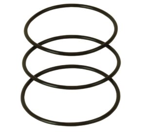 apec water systems set 3 pcs 3.5" o.d. replacement o-ring for reverse osmosis water filter housings, black, o-ring-set