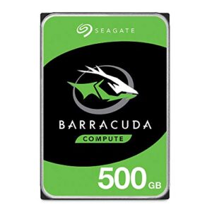 seagate barracuda 500gb internal hard drive hdd – 3.5 inch sata 6 gb/s 7200 rpm 32mb cache for computer desktop pc (st500dm009)