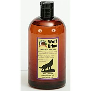 just scentsational wu-16 wolf urine for gardens, hunters, and trappers, 16 oz
