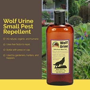 Just Scentsational WU-8 Wolf Urine for Gardens, Hunters, and Trappers, 8 oz