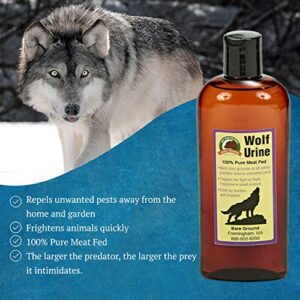 Just Scentsational WU-8 Wolf Urine for Gardens, Hunters, and Trappers, 8 oz