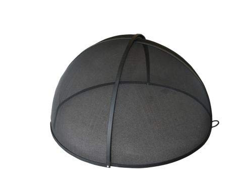 Masterflame 48" Welded Hybrid Steel Pivot Round Fire Pit Safety Screen